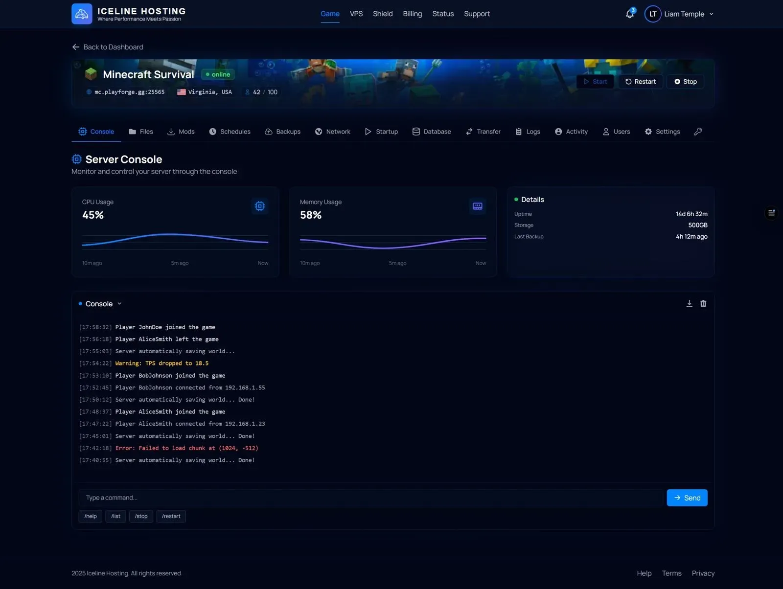 Custom Control Panel background