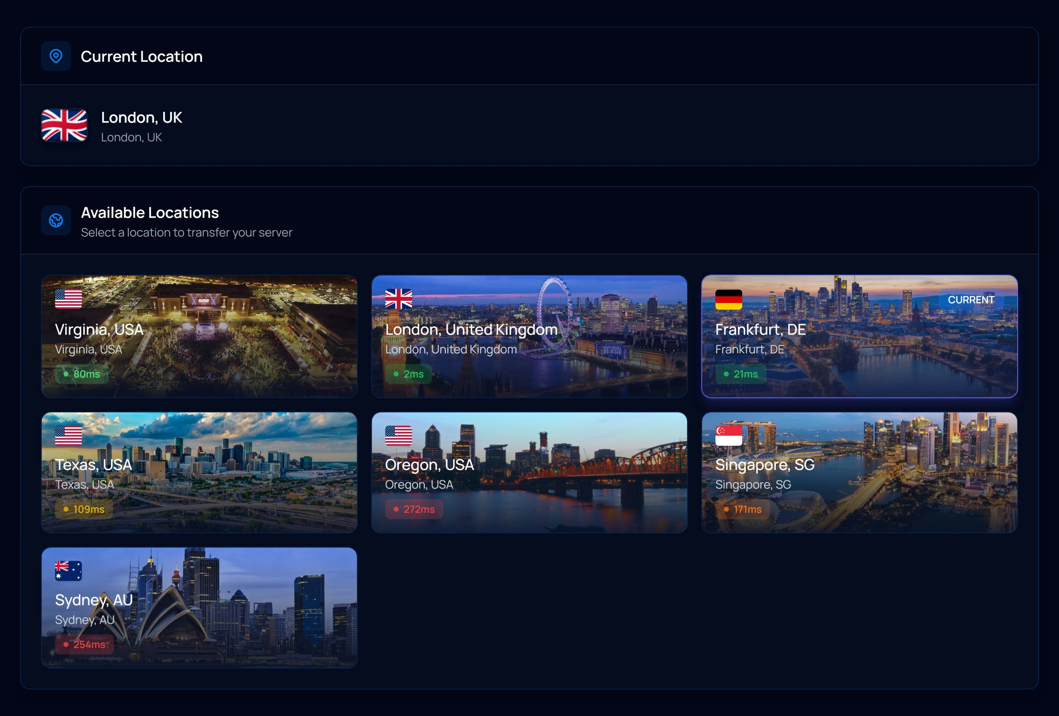 Transfer Manager Interface